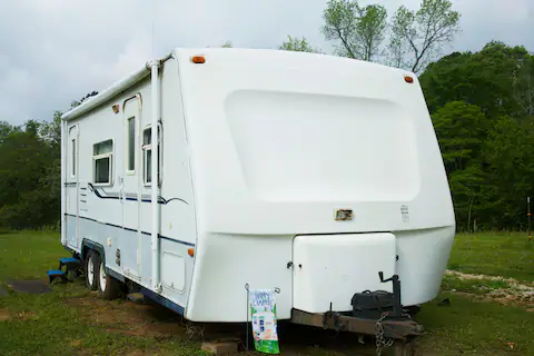 Outside view of the Camper