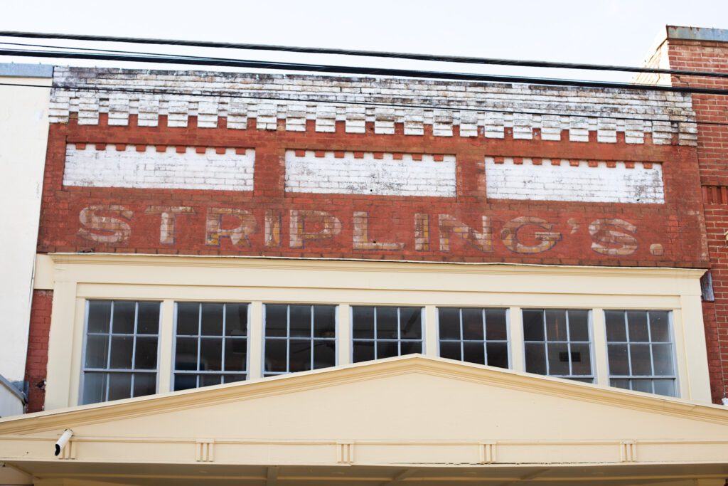 Stripling's Drug Store in San Augustine Texas